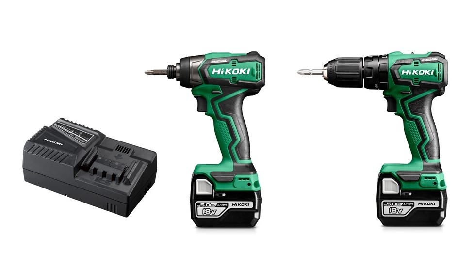 HiKoKi KC18DDWDZ Aku set 18V Brushless 3,0Ah x2 DS18DD WH18DD UC18YFSL HSC 3